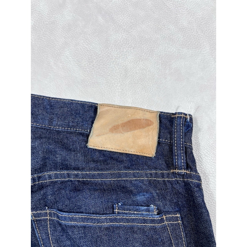 Rogue Territory Size 30 x 34 Silveridge Slim Straight Selvedge Denim Jeans - Picture 10 of 12